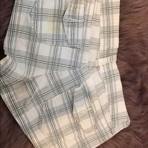 Plaid shorts